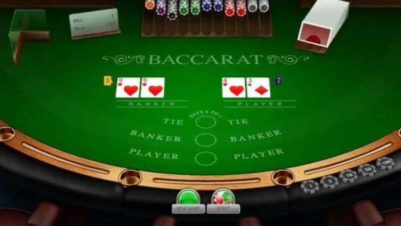 Cách chơi bài Baccarat - quy tắc tính điểm 